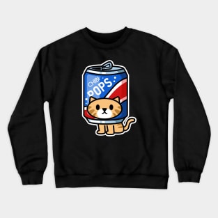 Soda Cat Crewneck Sweatshirt